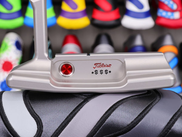 scotty cameron tour only sss timeless tourtype circle t 350g putter with double milled cherry bombs and top line golf club