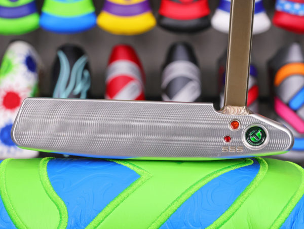 scotty cameron tour only two tone sss and chromatic bronze timeless tourtype circle t 360g putter with welded mid slant neck golf club