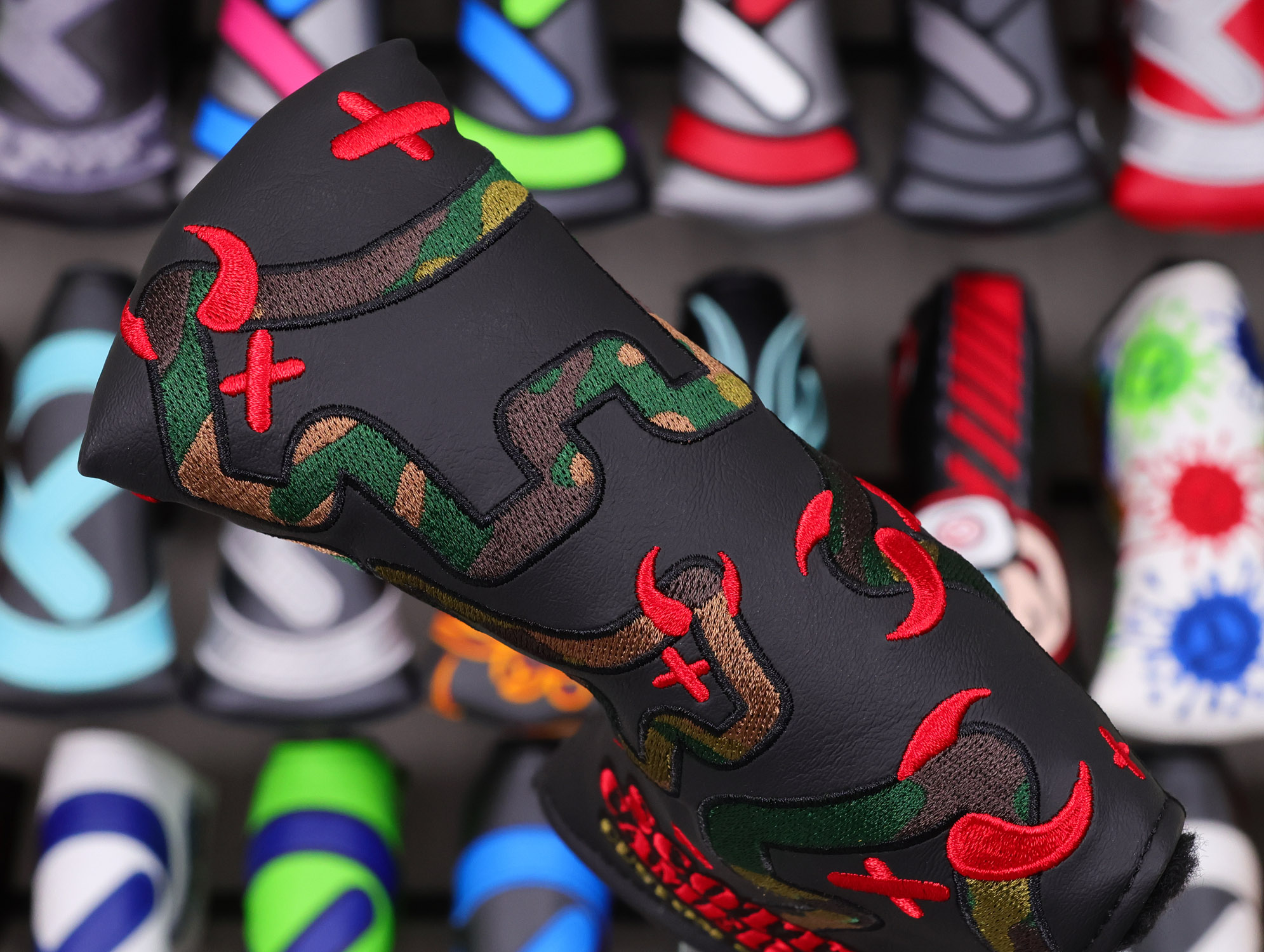 Scotty Cameron Tour Only 3x Black Carbon 009 Prototype Circle T w/ Sight Dot - Image 10