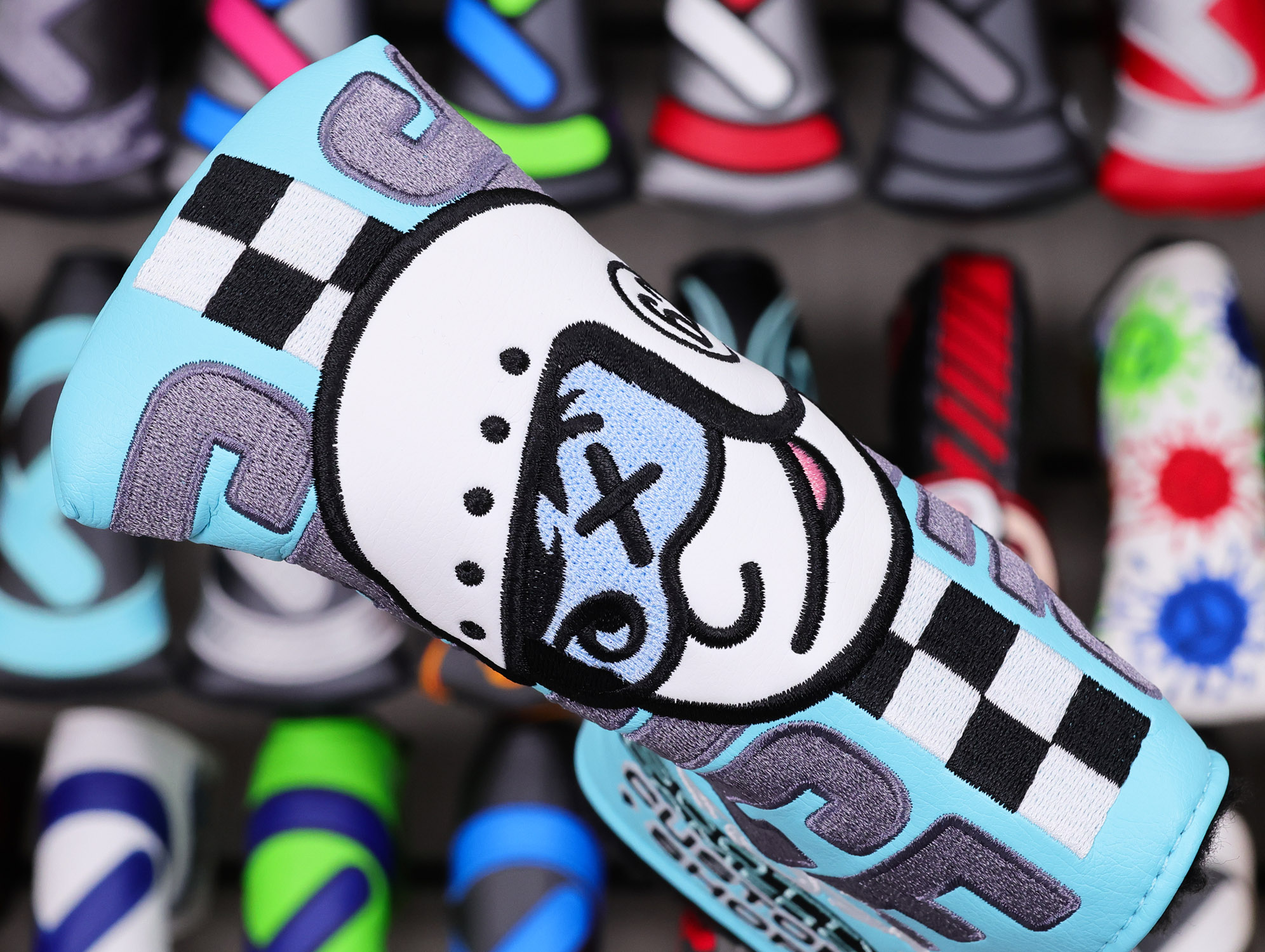 Scotty Cameron Tour Only 3x Black Carbon Laguna 2.5 Handstamped Circle T 350G "EXTREME TOE-STAMP" - Brad Faxon Model - Image 11