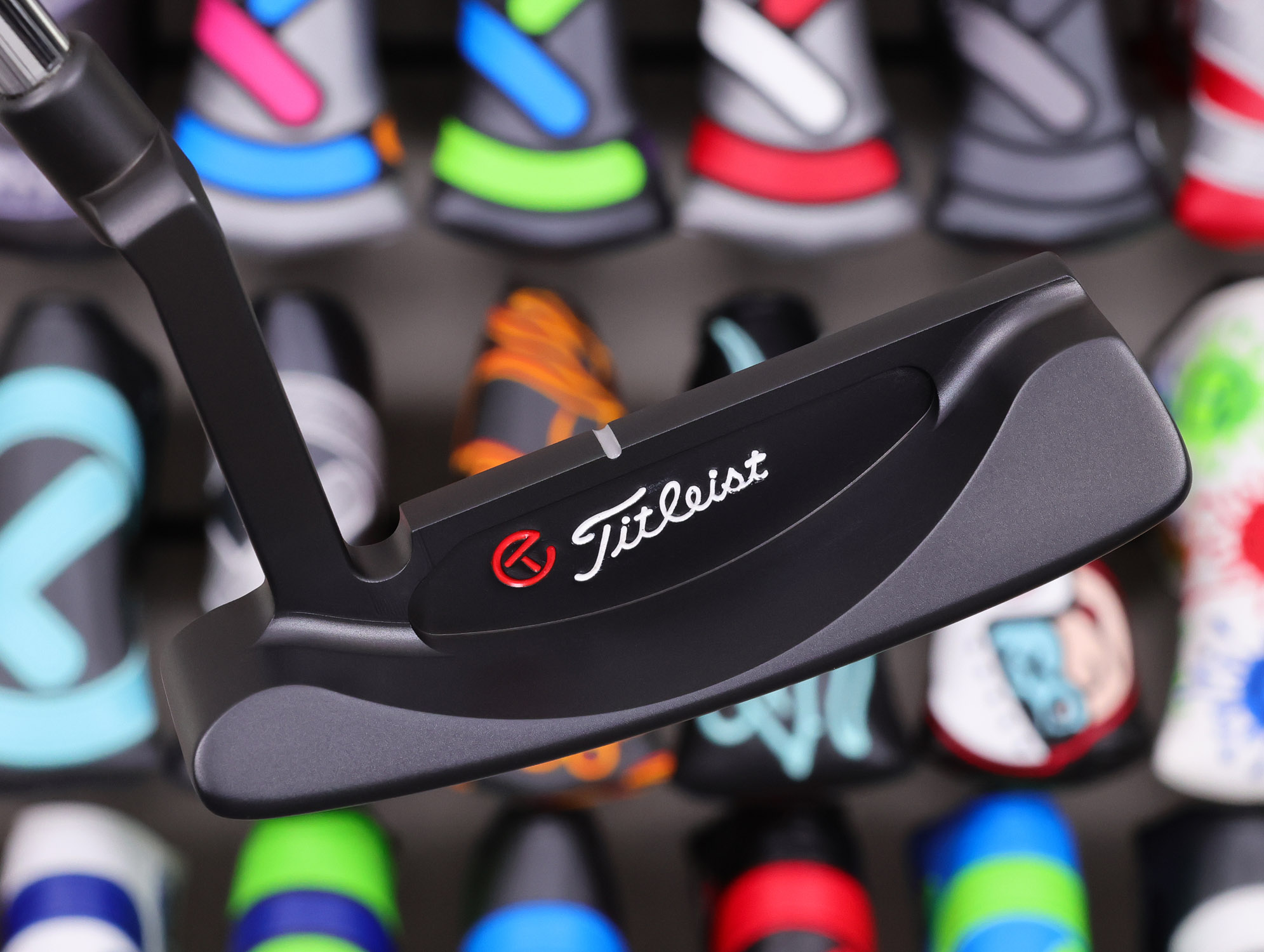 scotty cameron tour only 3x black carbon steel laguna 2.5 circle t 350g handstamped putter with script titleist and top line