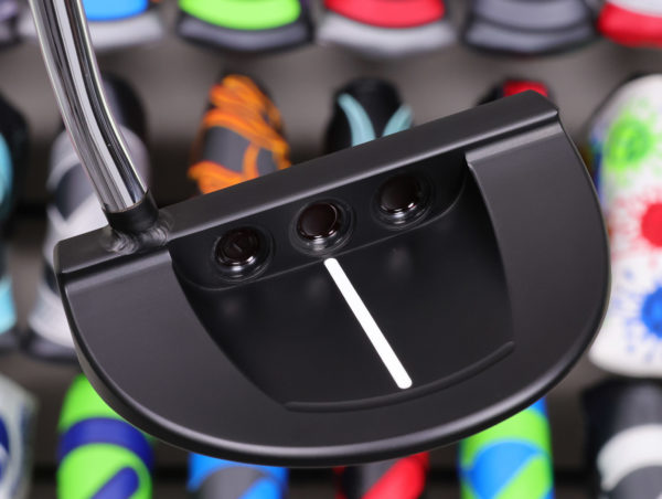 scotty cameron tour only black deep milled golo double bend face balanced circle t 360g putter golf club