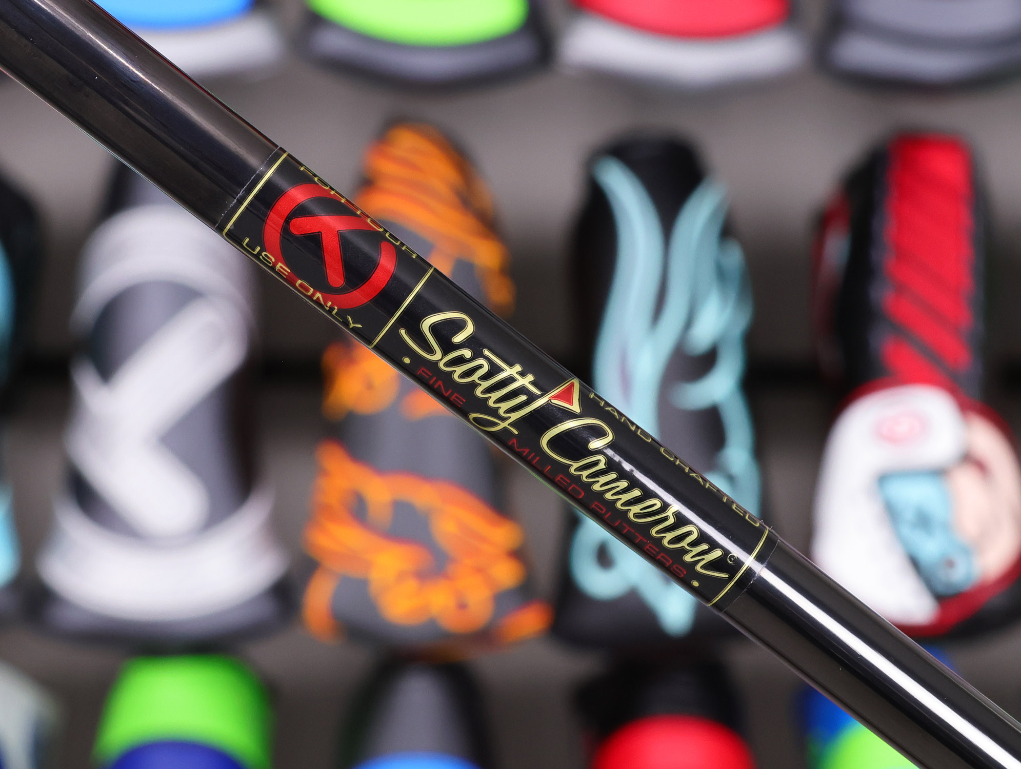 Scotty Cameron Tour Only Black SSS Phantom T11.5 Circle T 360G w/ "I-Beam" Jet Neck & Black Shaft - Image 7