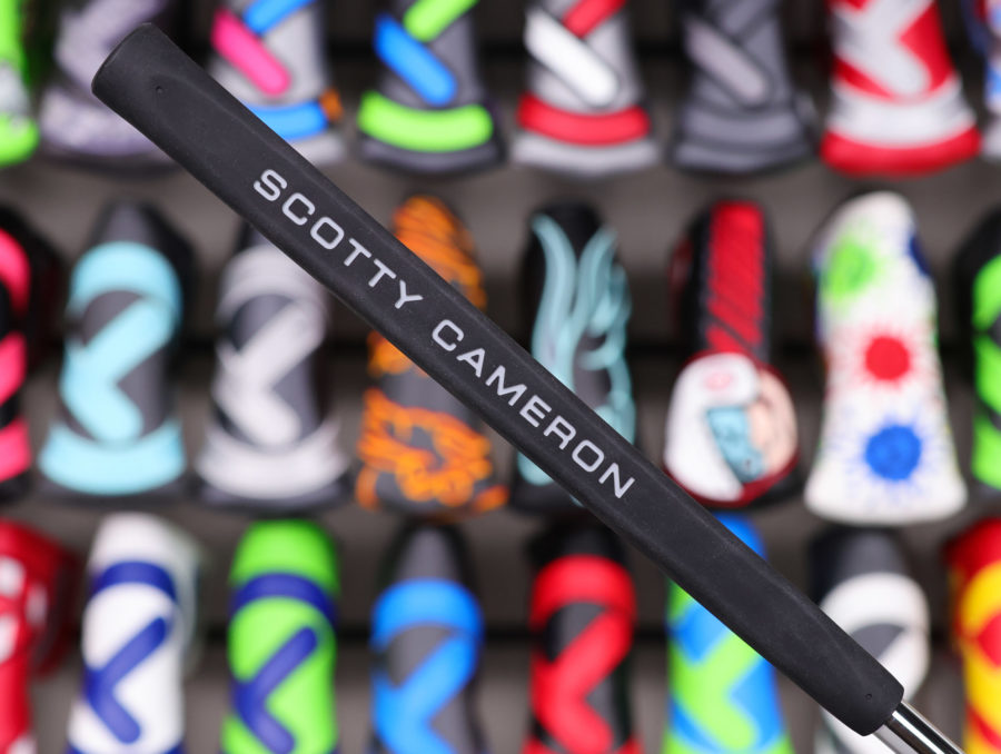 Scotty Cameron GSS用レザーグリップ新品 Scotty Cameron Tour Only GSS Insert Black Concept 1 Select Circle