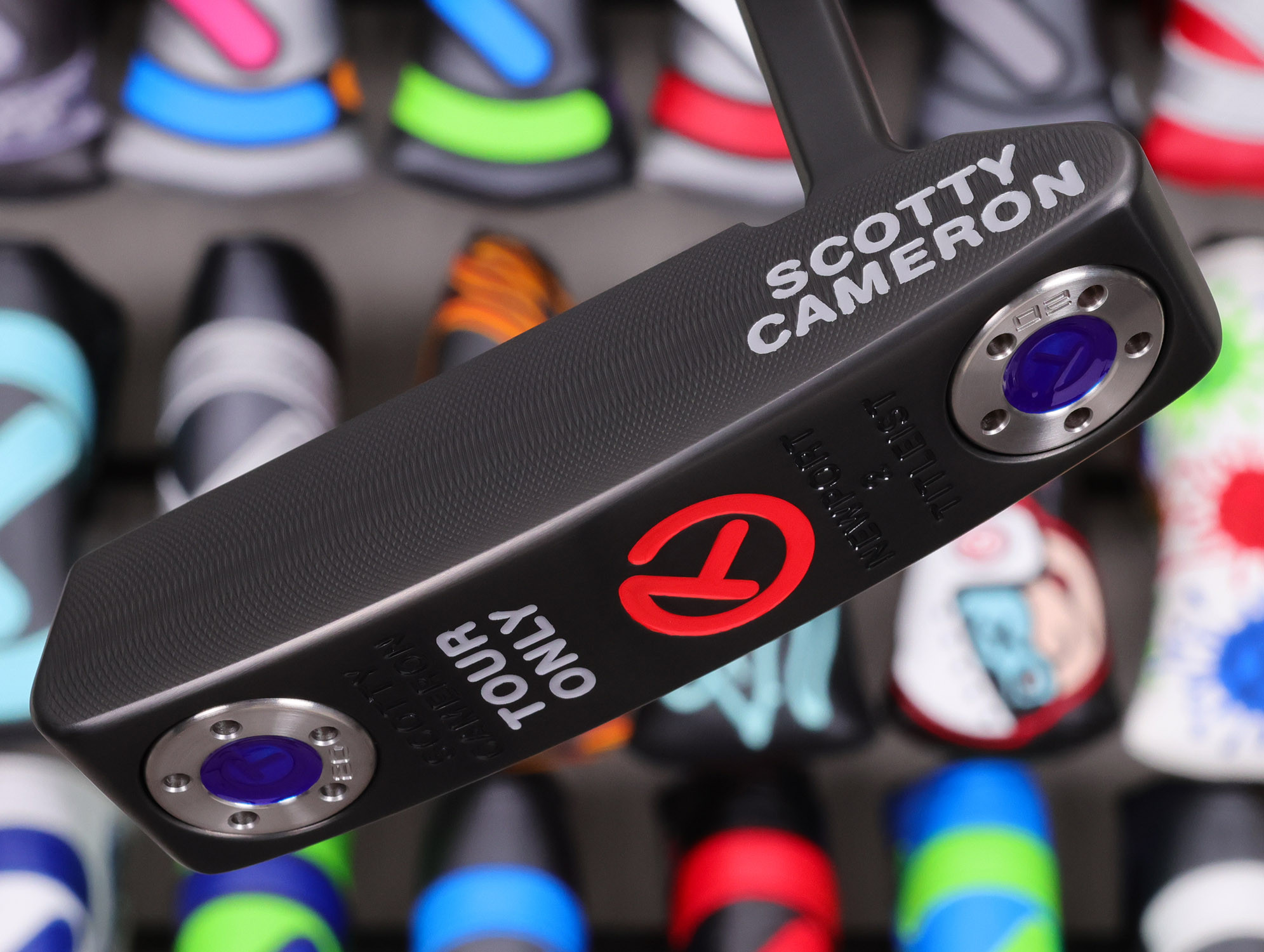 scotty cameron tour only black sss newport 2 select circle t 360g putter golf club