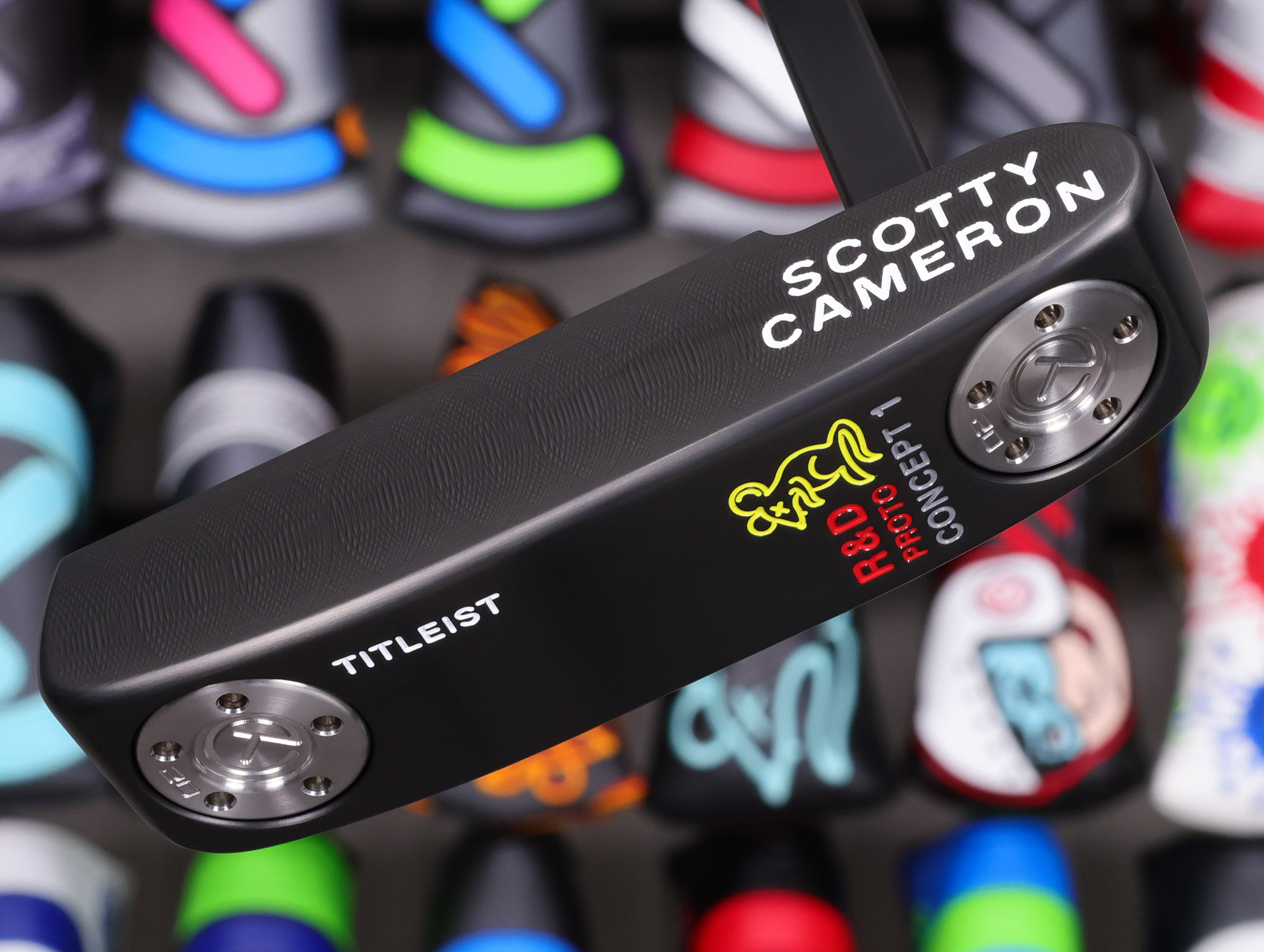 scotty cameron tour only black sss tour rat concept 1 circle t 360g putter with sight circle golf club
