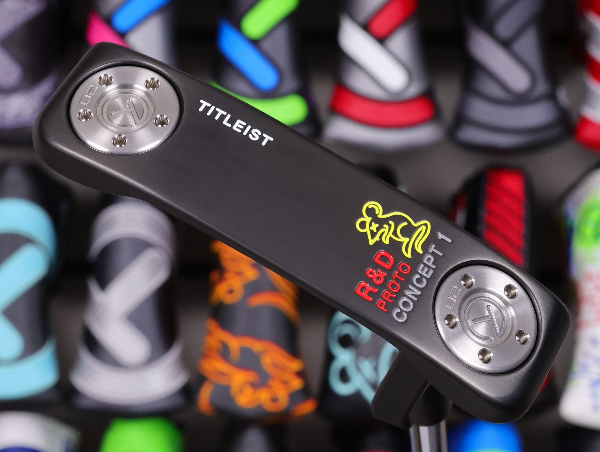 scotty cameron tour only black sss tour rat concept 1 circle t 360g putter with sight circle golf club