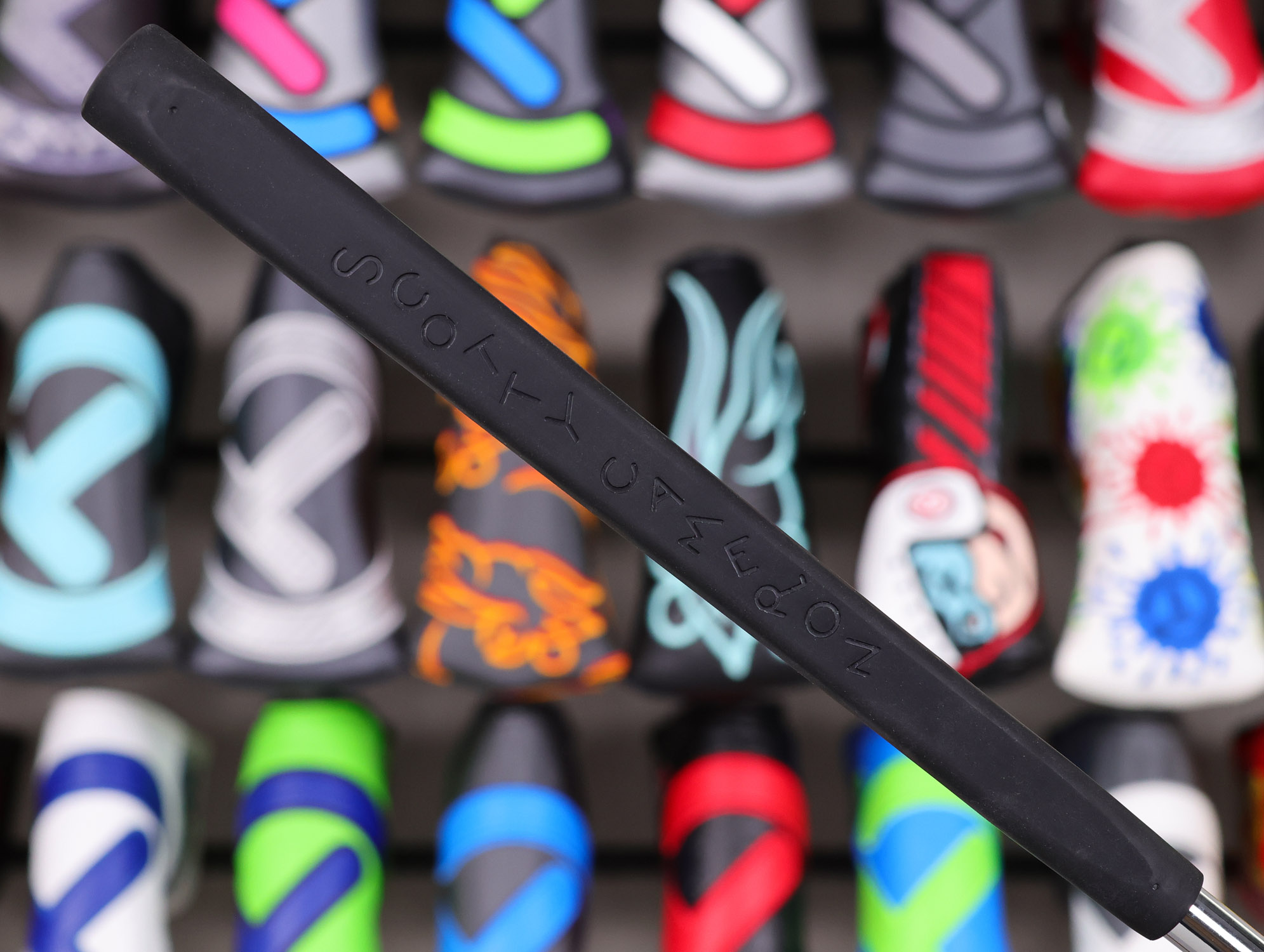 Scotty Cameron Tour Only 3x Black Carbon 009 Prototype Circle T w/ Sight Dot - Image 8