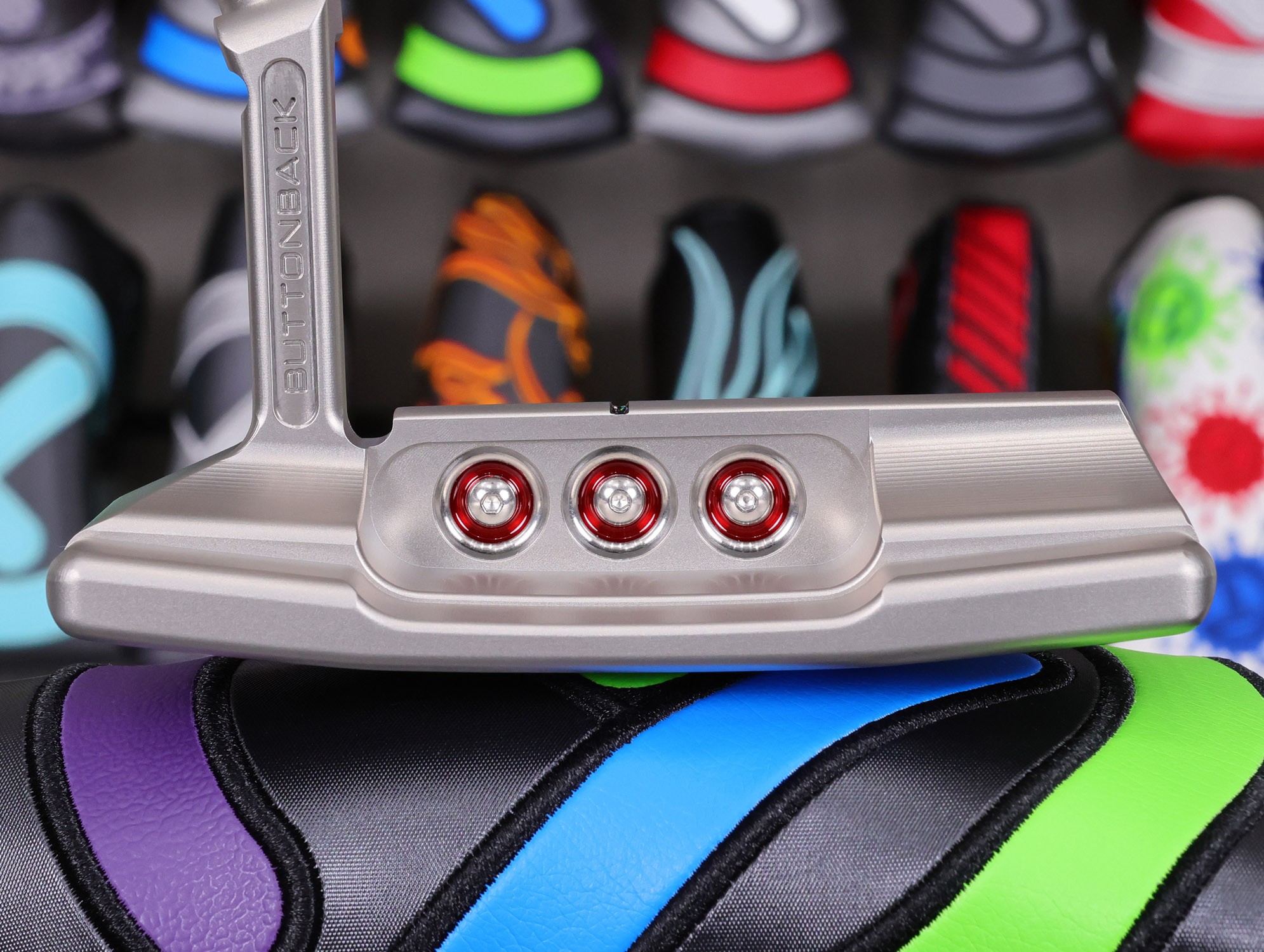 scotty cameron tour only timeless plus buttonback teryllium circle t 360g putter with top line golf club