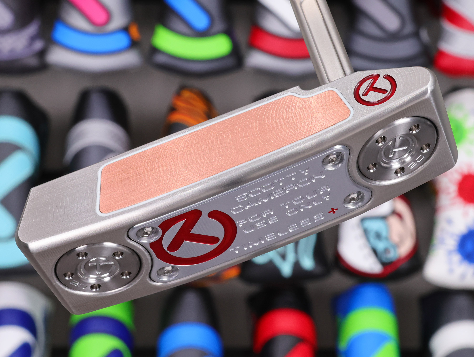 scotty cameron tour only timeless plus buttonback teryllium circle t 360g putter with top line golf club