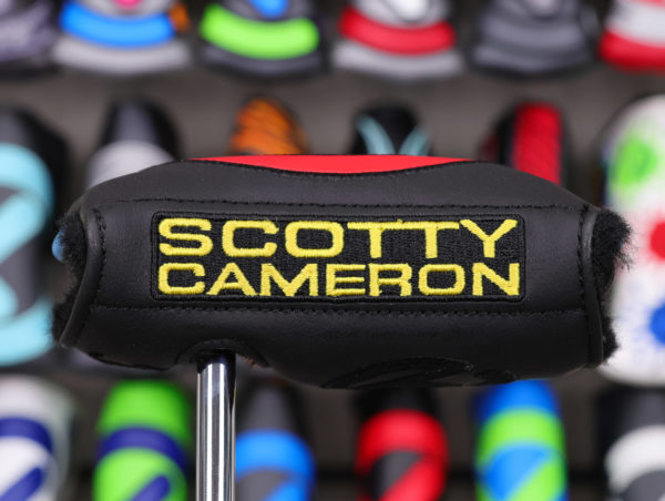 scotty cameron for tour use only 2026 black red blue yellow stick figure industrial circle t mid round headcover