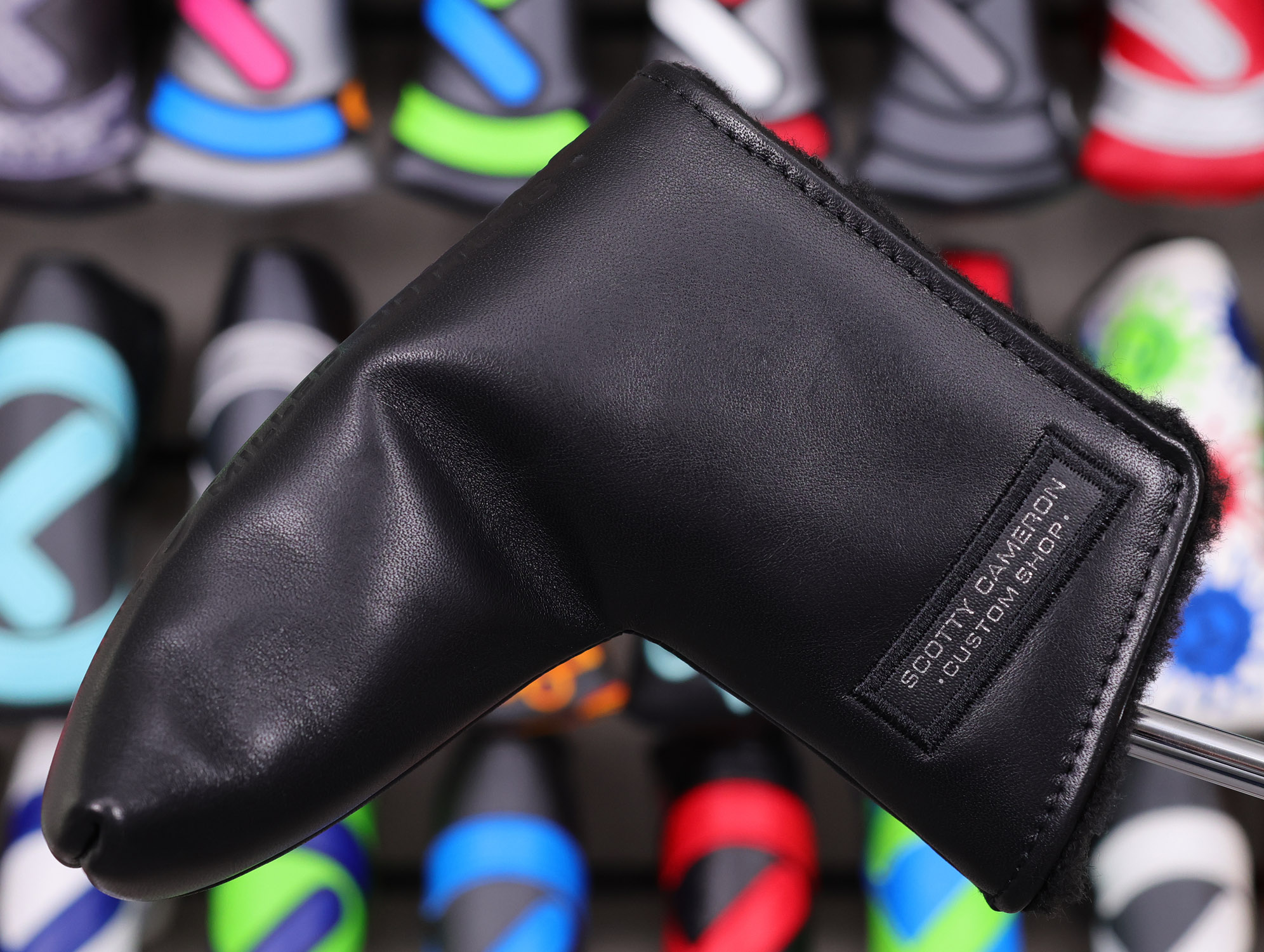 Scotty Cameron Tour Only 3x Black Carbon 009 Prototype Circle T 350G w/ "Extreme-Toe" Stamp - Image 12