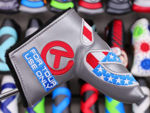 Scotty Cameron Tour Only Silver "USA" Industrial Circle T Blade Headcover
