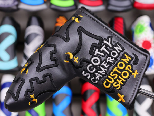 Scotty Cameron Custom Shop Gray Dancing Junk Yard Dogs Headcover