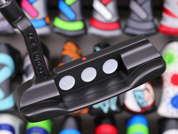 scotty cameron tour only deep milled black sss newport studio select circle t 360g putter with red sight dot golf club