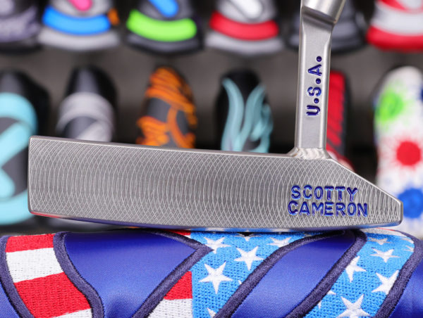 scotty cameron tour only sss craftsman pocketback circle t usa 350g putter with welded plumber neck and handcrafted stamp golf club