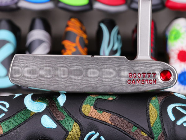 scotty cameron tour only sss masterful 009m circle t 350g putter with script titleist stamp and double milled cherry bombs top line golf club