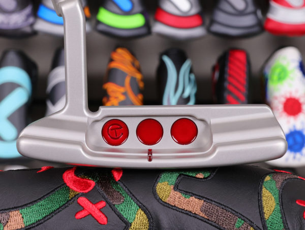 scotty cameron tour only sss timeless newport 2 circle t 350g putter with triple cherry bombs golf club