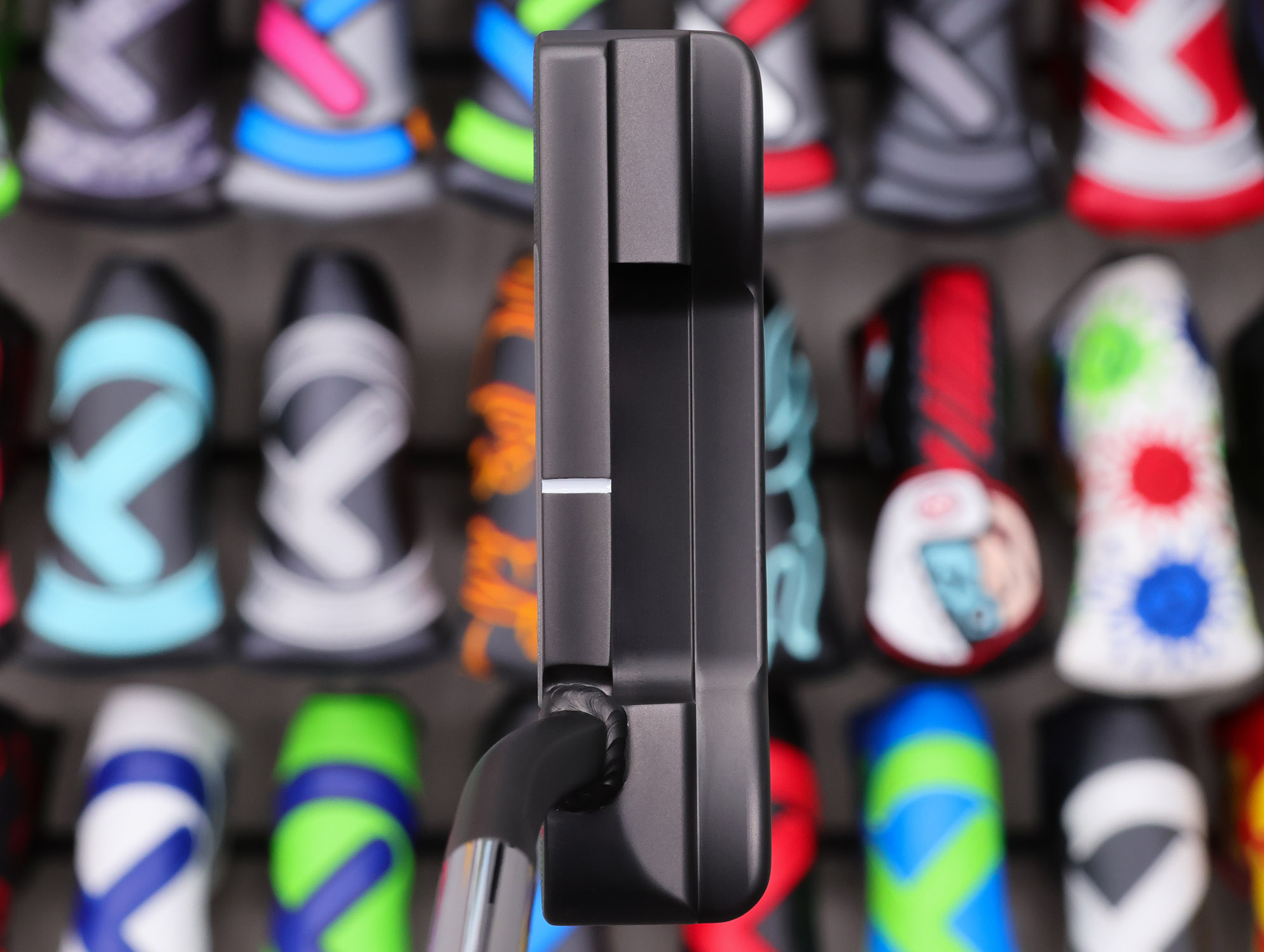 scotty cameron tour only black gss insert concept 1 prototype circle t 360g putter with welded 2.5 neck and top line golf club