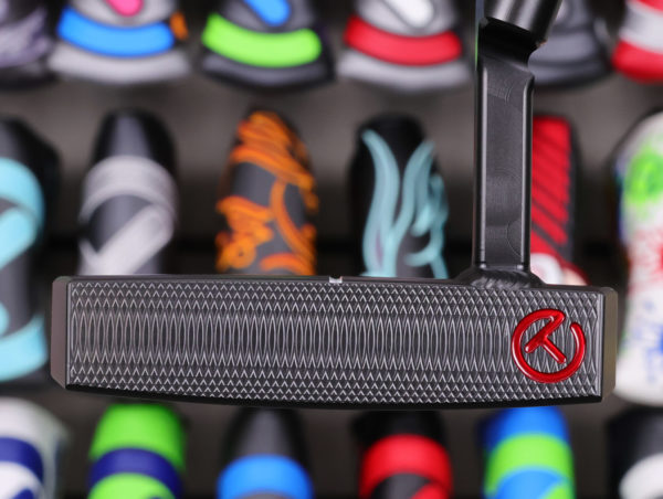 scotty cameron tour only black phantom t5.2 circle t 360g putter with welded plumber neck top line and black shaft golf club