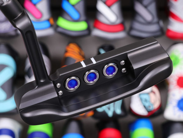 scotty cameron tour only deep milled gss insert black super rat concept 1 circle t 360g putter with dual top lines golf club