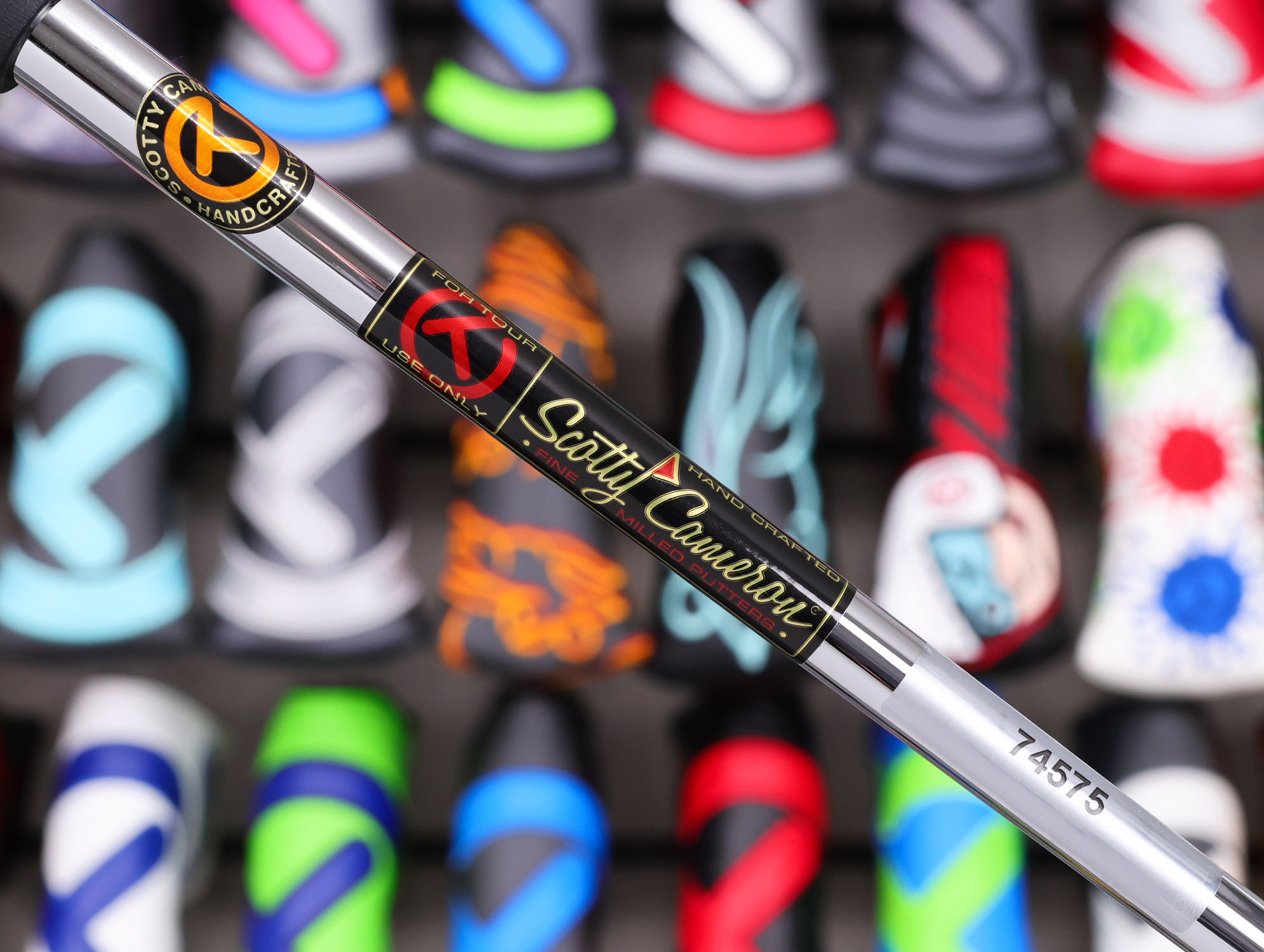 Scotty Cameron Tour Only SSS Timeless TourType Circle T 350G w/ "Peace Sign" & "Smiley Face" Stamps - Image 7