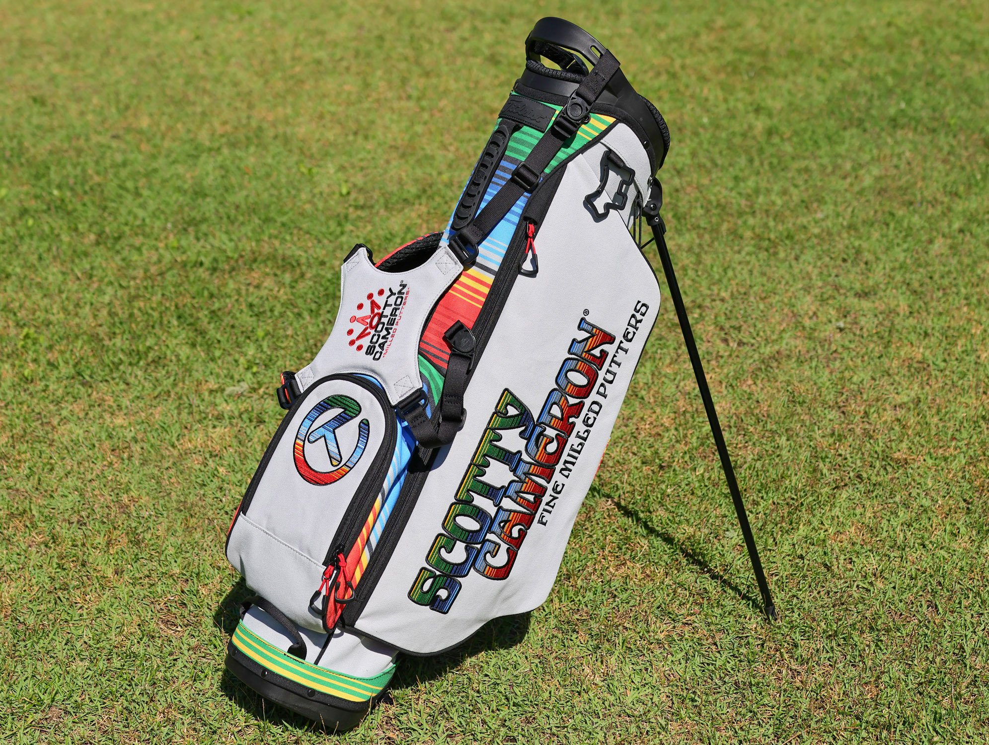 scotty cameron 2026 cinco de mayo serape wanderer circle t carry stand golf bag
