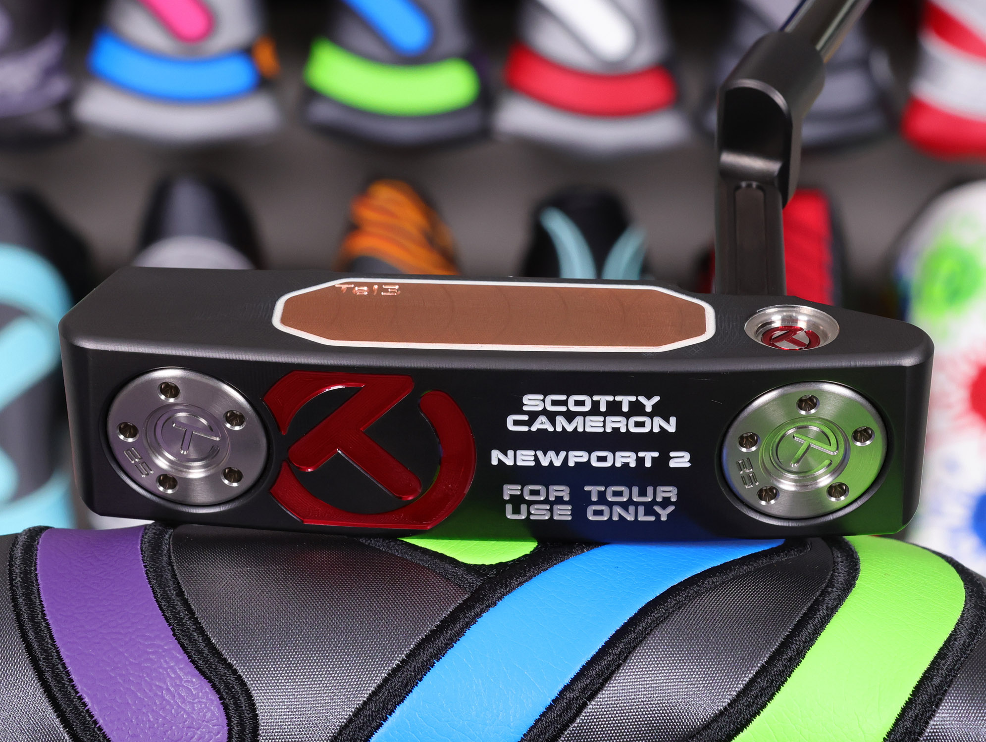 Scotty Cameron Tour Only 2026 Black Studio Style Newport 2 Tei3
