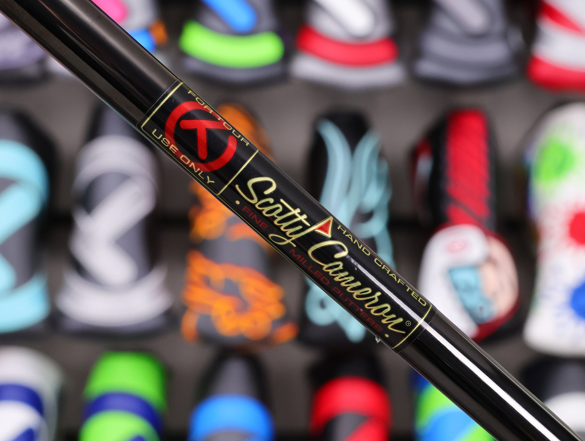Scotty Cameron Tour Only 2026 Black Studio Style Newport 2 Tei3 Teryllium Insert Circle T 360G w/ Top Line & Black Shaft - Image 5