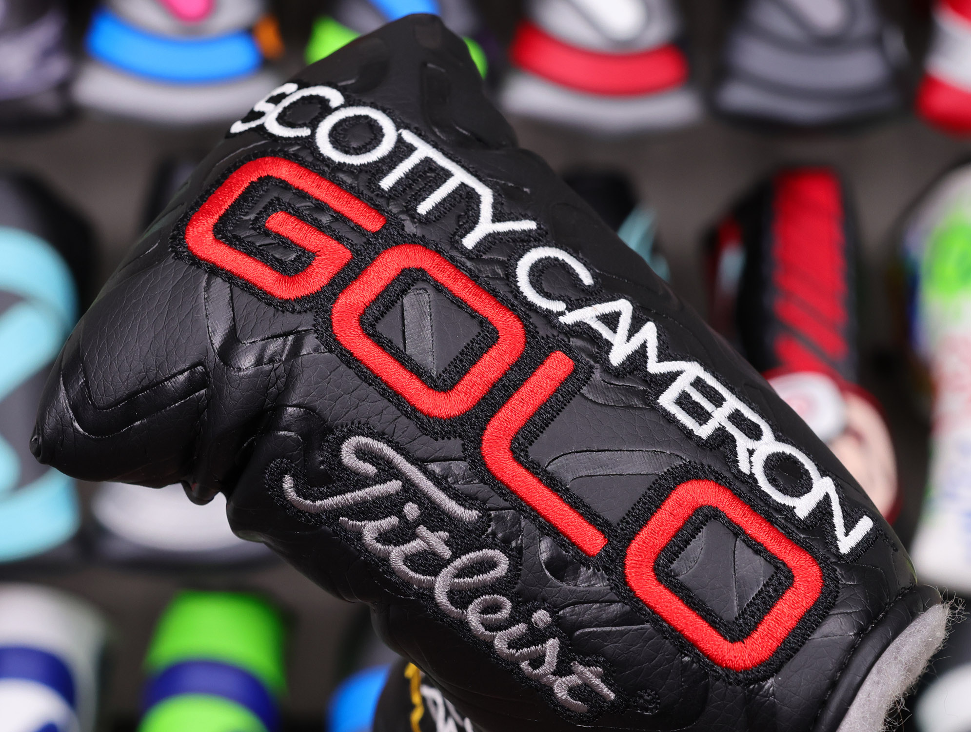 Scotty Cameron Tour Only Black SSS GoLo M3 Circle T 370G w/ Black CT Shaft & Copper/Tungsten 25G CT Weights - Image 7