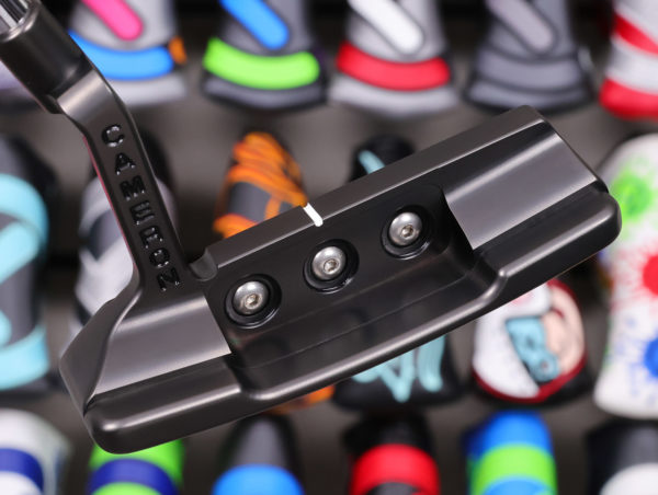 scotty cameron tour only black t10 newport 2 circle t 350g putter with top line and black elastomer golf club