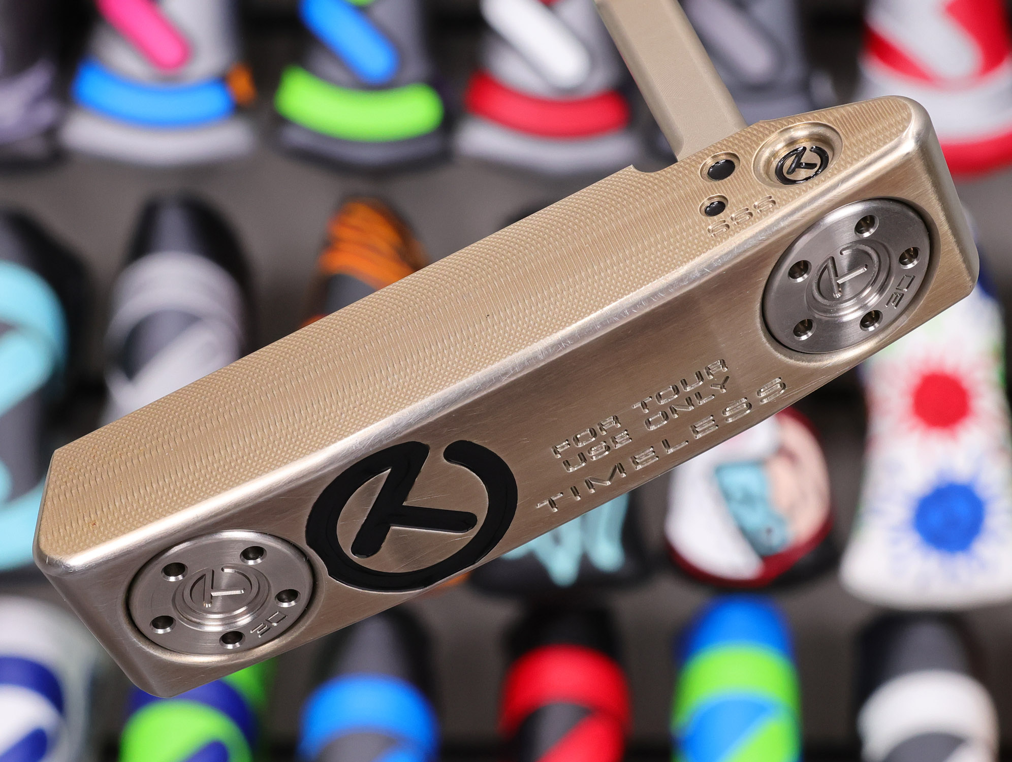 scotty cameron tour only chromatic bronze sss timeless tourtype circle t 360g putter golf club