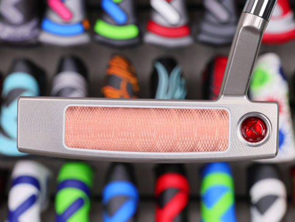 scotty cameron tour only sss flowback f 5.5 buttonback teryllium insert circle t 360g putter with flojet neck golf club