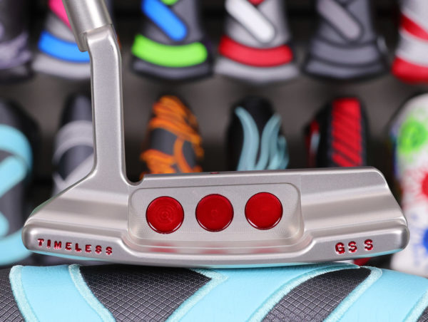 scotty cameron tour only gss timeless newport 2 circle t 350g putter with triple cherry bombs and sight dot hideki matsuyama style putter golf club