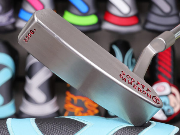 scotty cameron tour only gss timeless newport 2 circle t 350g putter with triple cherry bombs and sight dot hideki matsuyama style putter golf club