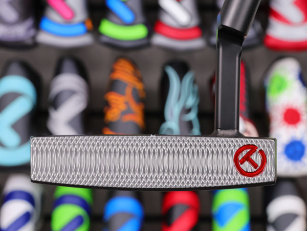 scotty cameron tour only deep milled polished face black phantom x t7.2 circle t 360g putter with welded plumber neck golf club