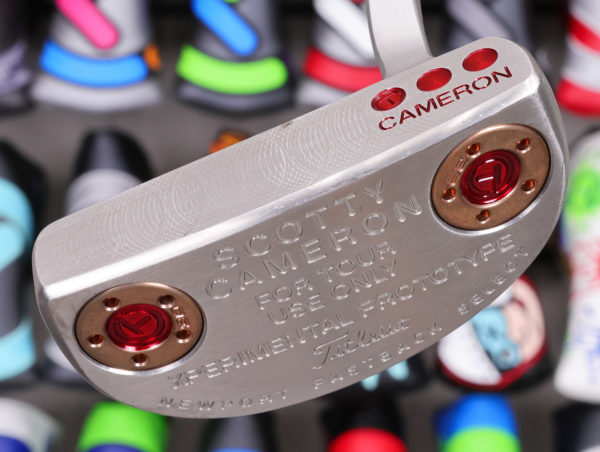 scotty cameron tour only sss fastback 1.5 xperimental prototype studio select circle t mid mallet putter golf club with tungsten ct weights