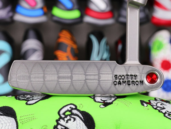 scotty cameron tour only sss masterful 009m circle t 350g putter with script titleist stamp and double milled cherry bombs golf club
