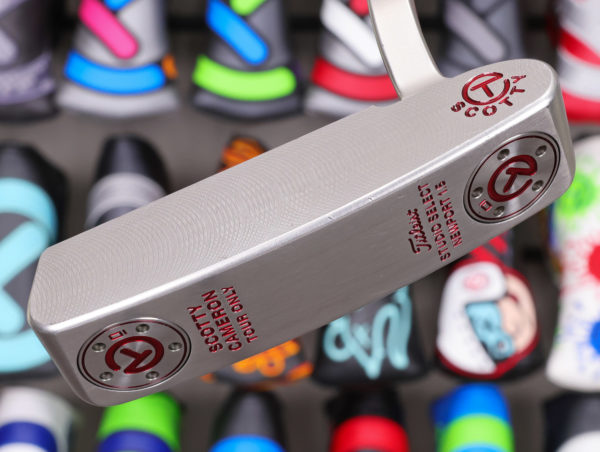 scotty cameron tour only sss newport 1.5 studio select circle t 340g putter golf club