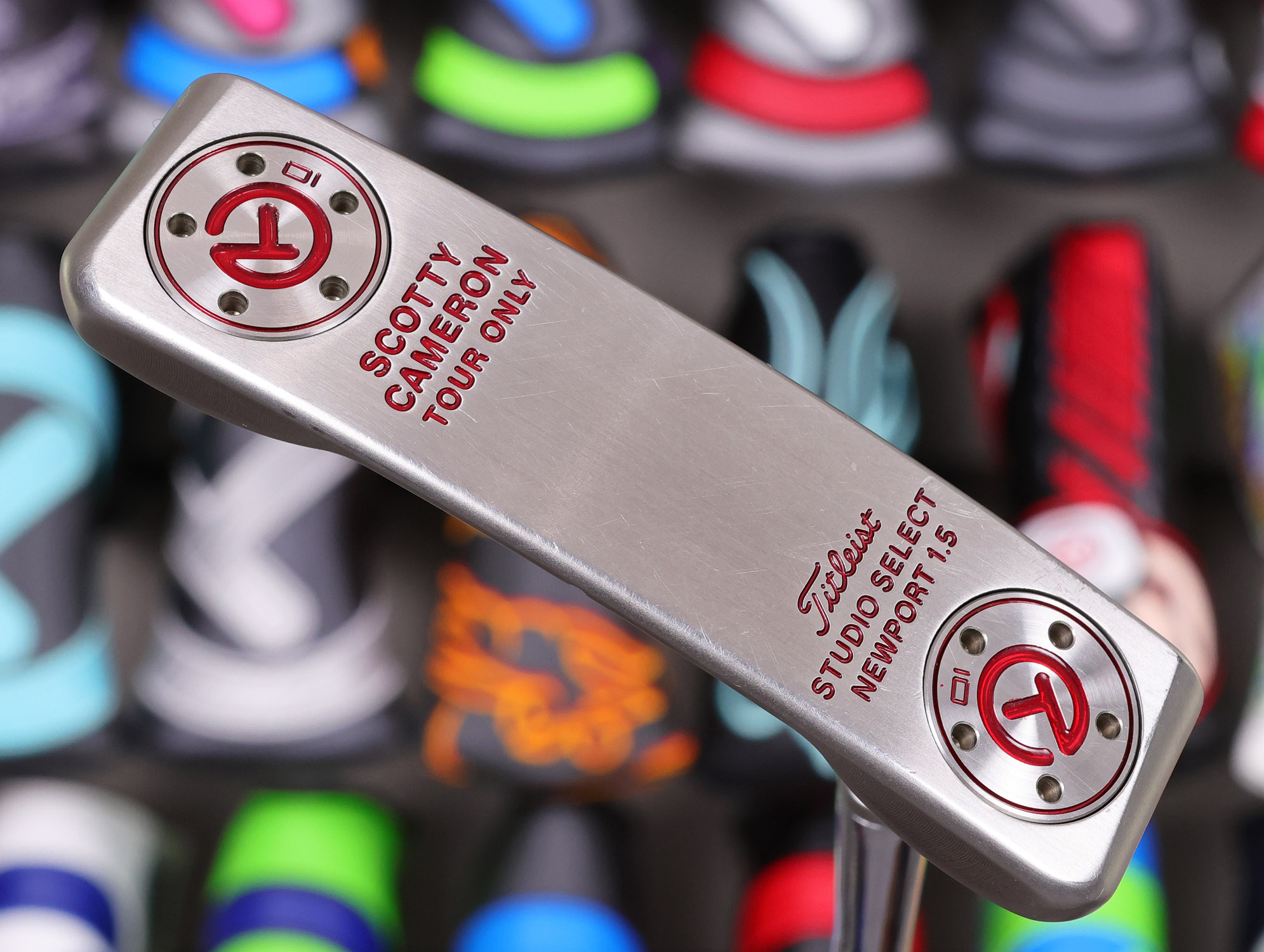 scotty cameron tour only sss newport 1.5 studio select circle t 340g putter golf club