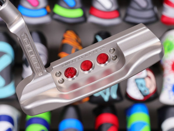 scotty cameron tour only 2026 studio style naked newport circle t 360g putter with chain link milled carbon steel scs insert golf club