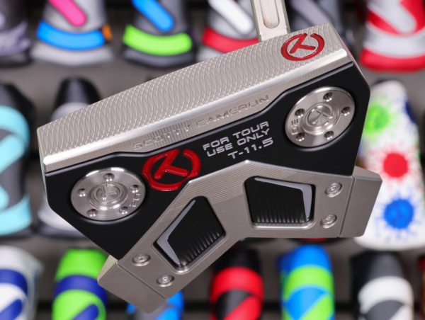scotty cameron tour only sss phantom t11.5 circle t 360g putter with welded i beam jet neck and arrow alignment lines golf club