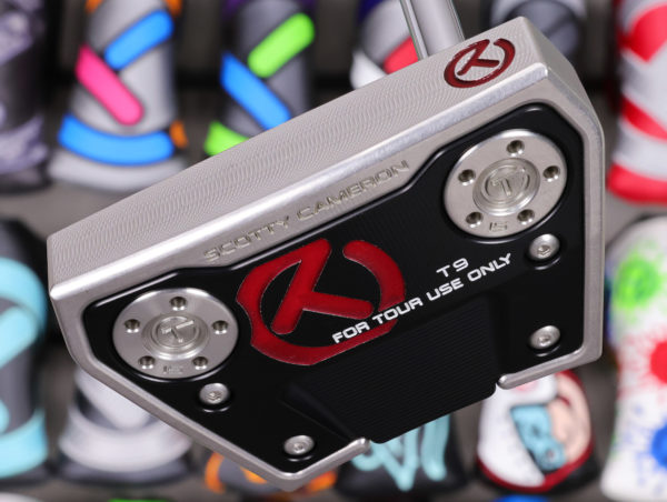 scotty cameron tour only sss phantom x t9 circle t 360g putter with dual lines golf club