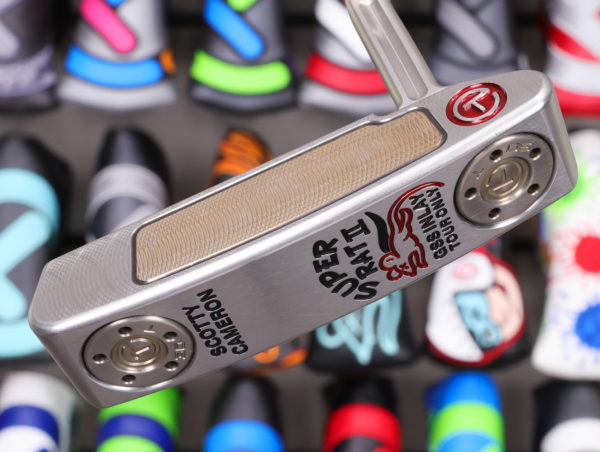 scotty cameron tour only two tone chromatic bronze gss insert sss super rat 2 circle t 360g putter with chromatic bronze ct weights golf club