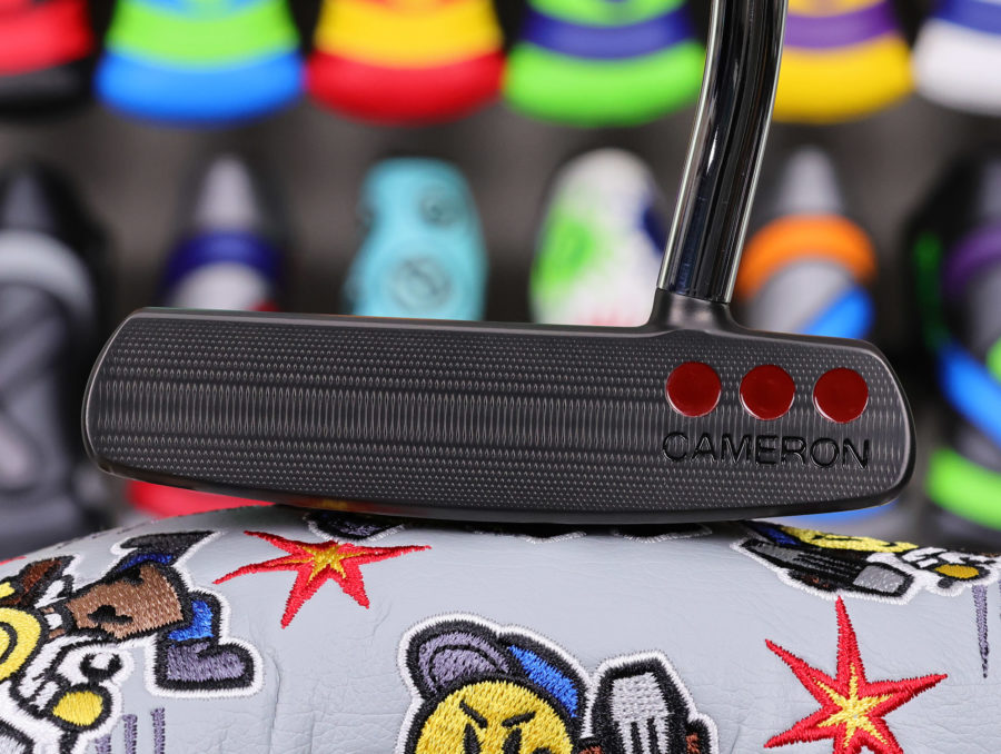 Scotty Cameron Tour Only Black SSS Newport Squareback Select