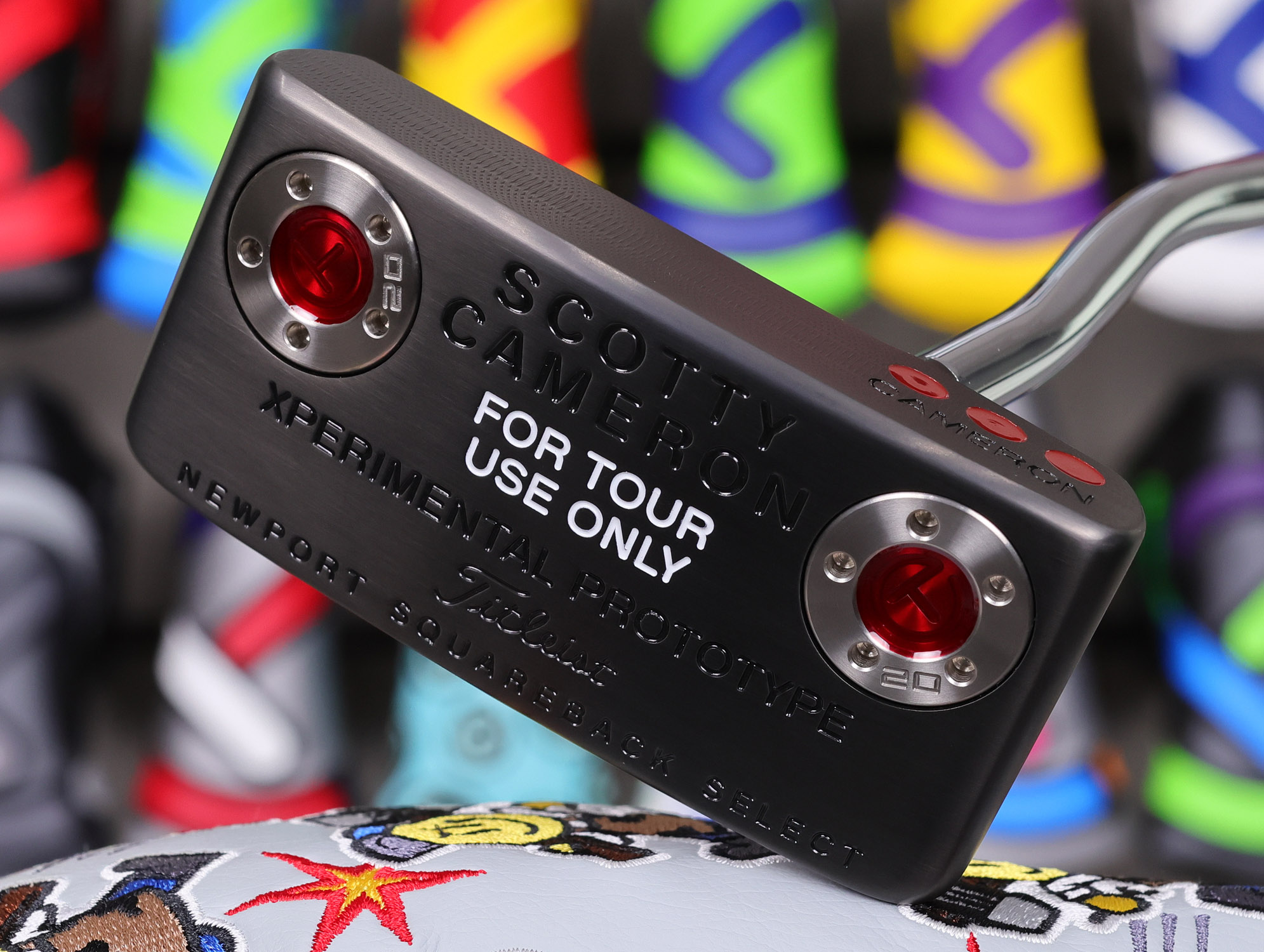scotty cameron for tour use only black sss squareback xperimental prototype circle t 360g putter golf club
