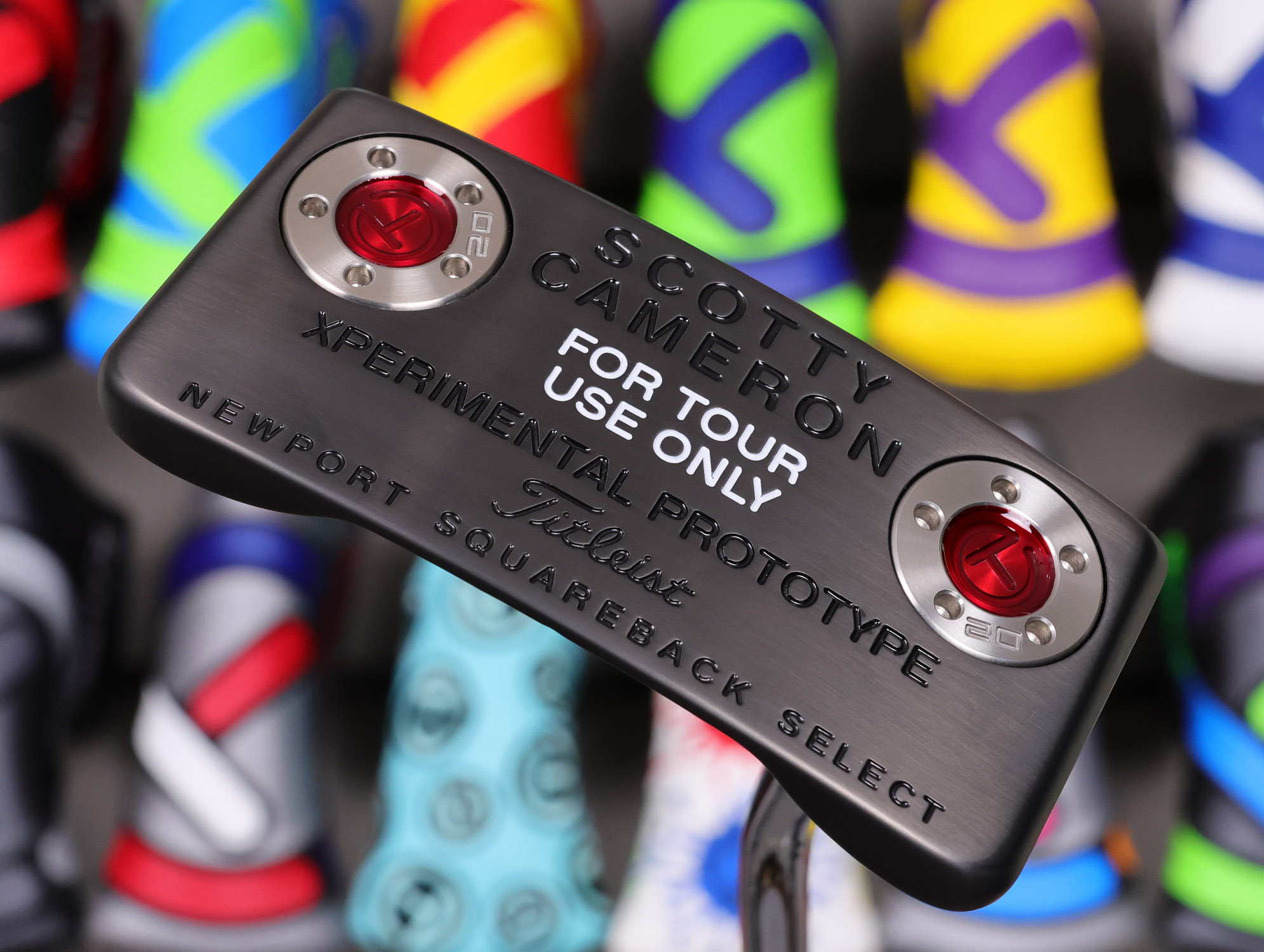 scotty cameron for tour use only black sss squareback xperimental prototype circle t 360g putter golf club