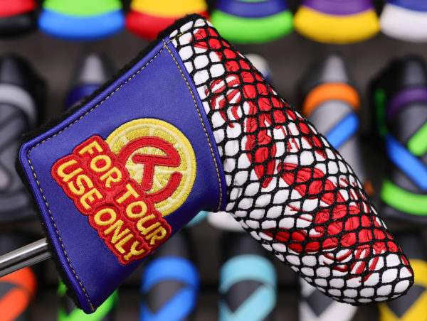 scotty cameron for tour use only louisiana crawfish net circle t blade headcover