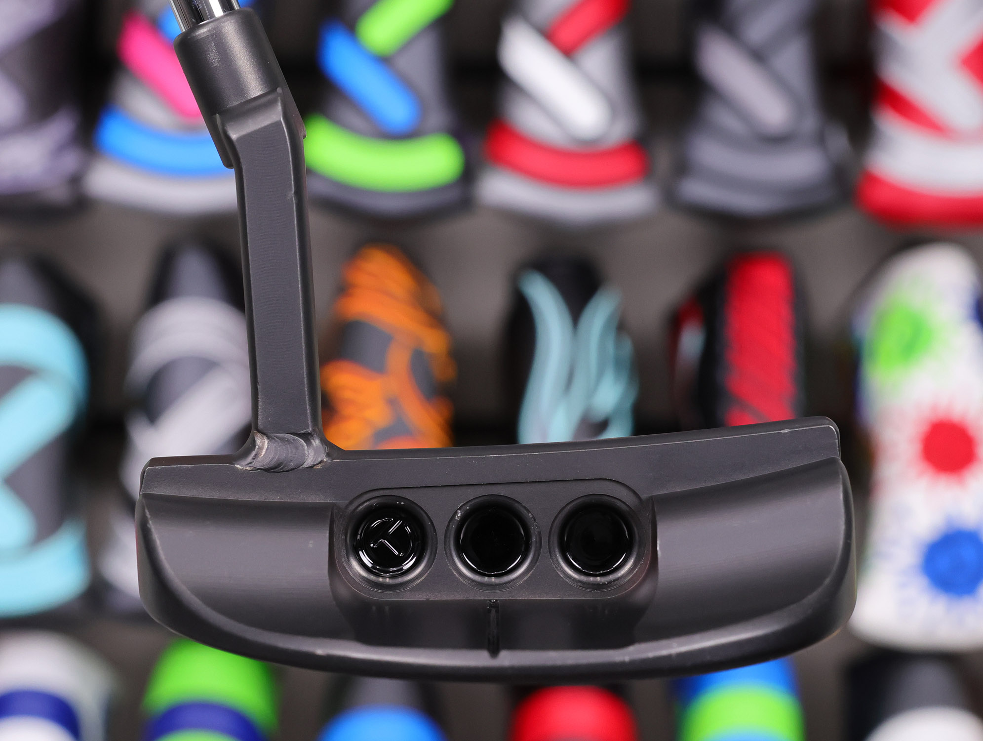 scotty cameron tour only black deep milled sss california del mar circle t putter with copper tungsten ct weights golf club