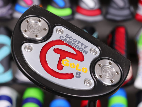 scotty cameron tour only black sss golo 5 circle t putter with black shaft golf club